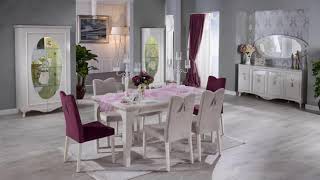 أجمل و أحدث غرف سفرة  مودرن  كاملة 2020 _ 2021 modern dining room