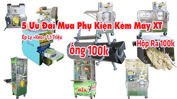 5 Ưu Đãi Vip Khi Mua 1 Trong Máy Ép Nước Mía Kim Cương Xuân Tình