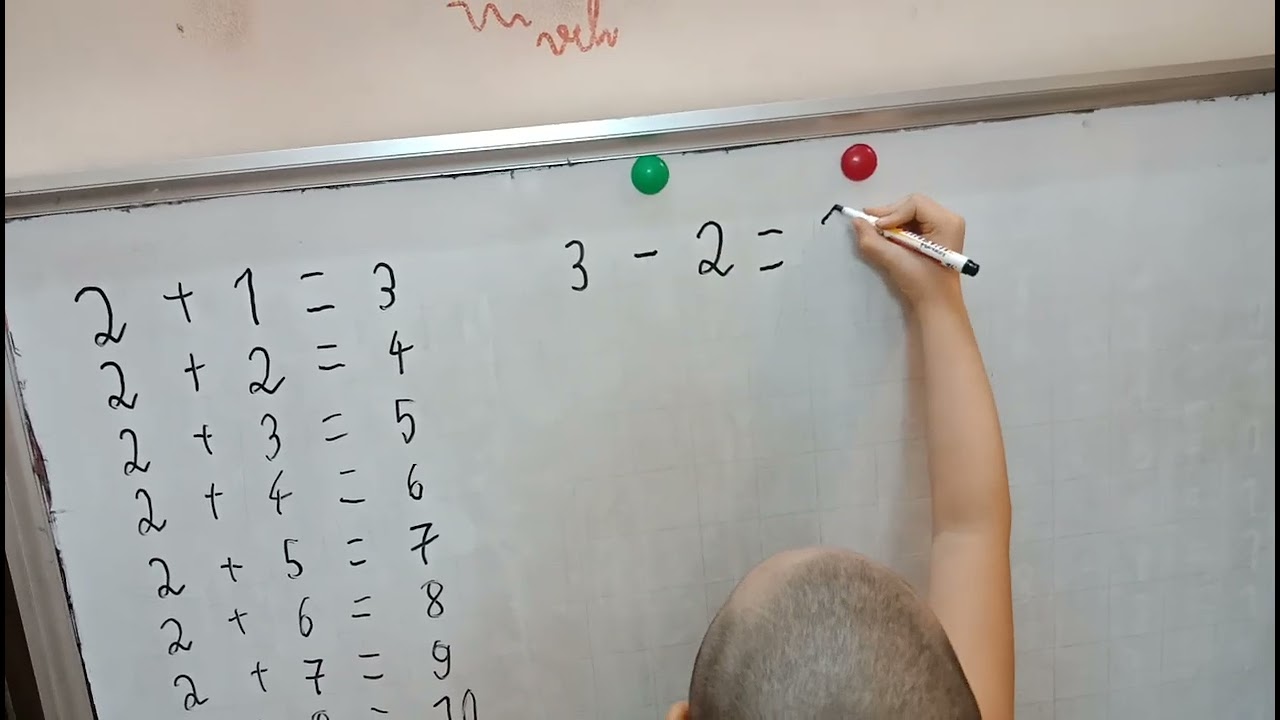 Chuẩn bị vào Lớp 1 - Toán 1 - Bảng cộng trừ với số 2 - youtube
