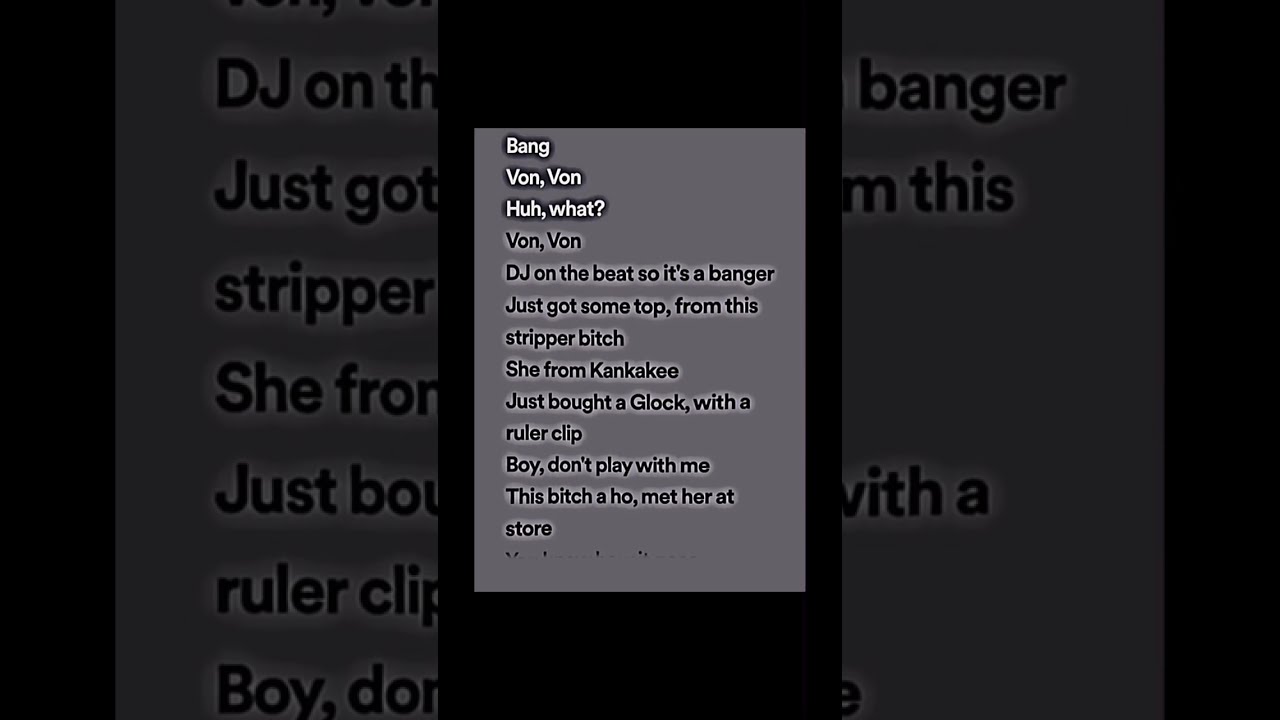 Took Her To The O King Von Spotify Lyrics 