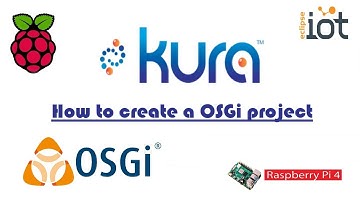 Eclipse Kura on Raspberry Pi 4 how to create a OSGi project