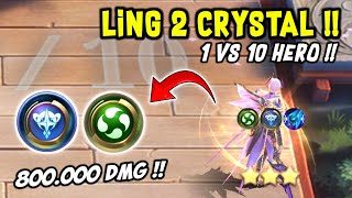 LING ASTRO 2 CRYSTAL !! TEMBUS 800.000 DAMAGE !! COMBO MAGIC CHESS TERKUAT 2023