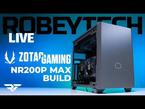 Live PC Giveaway + $2100 Zotac 4070 Super Build in the Cooler Master NR200P MAX