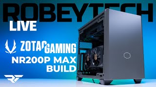 $2100 Zotac 4070 Super Build in the Cooler Master NR200P MAX