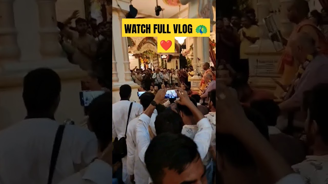 ISKCON Temple | Watch full vlog ... 