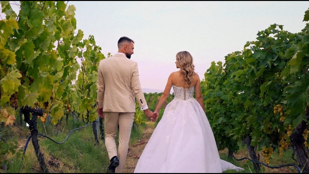 Сватби сред лозята на Винарска изба Вила Мелник - Weddings at Wine Cellar Villa Melnik