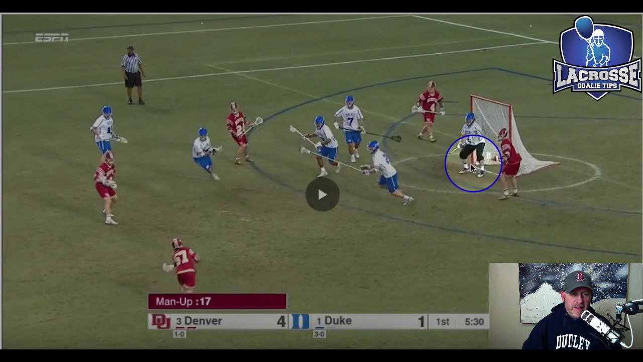 Lacrosse Goalie Saves Denver vs Duke YouTube