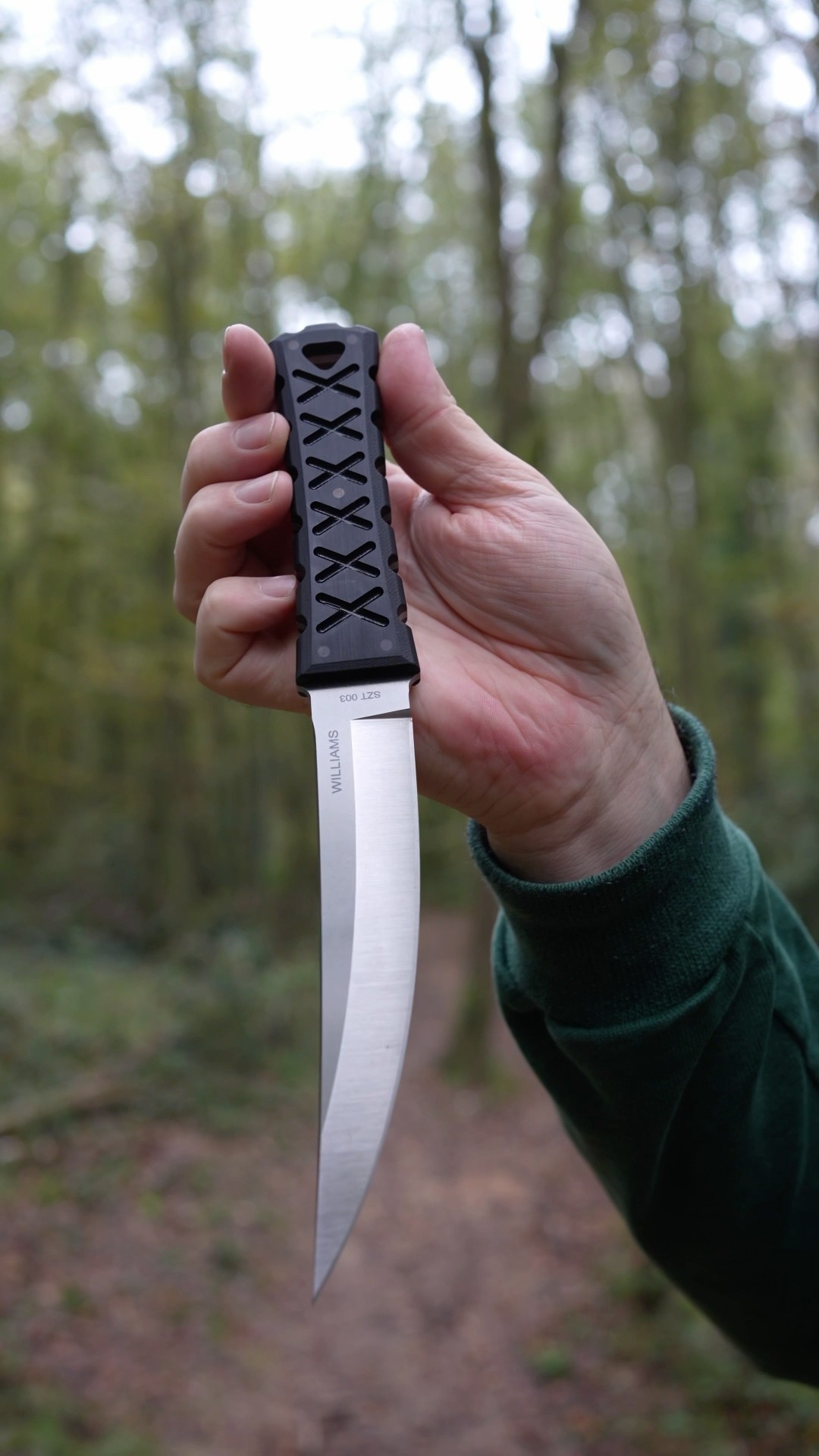 SZT 003 | Shobu Zukuri Tanto 5.7” MagnaCut steel with double black