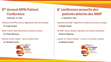 8th Annual MPN Patient Conference / 8e conférence annuelle des patients atteints des NMP