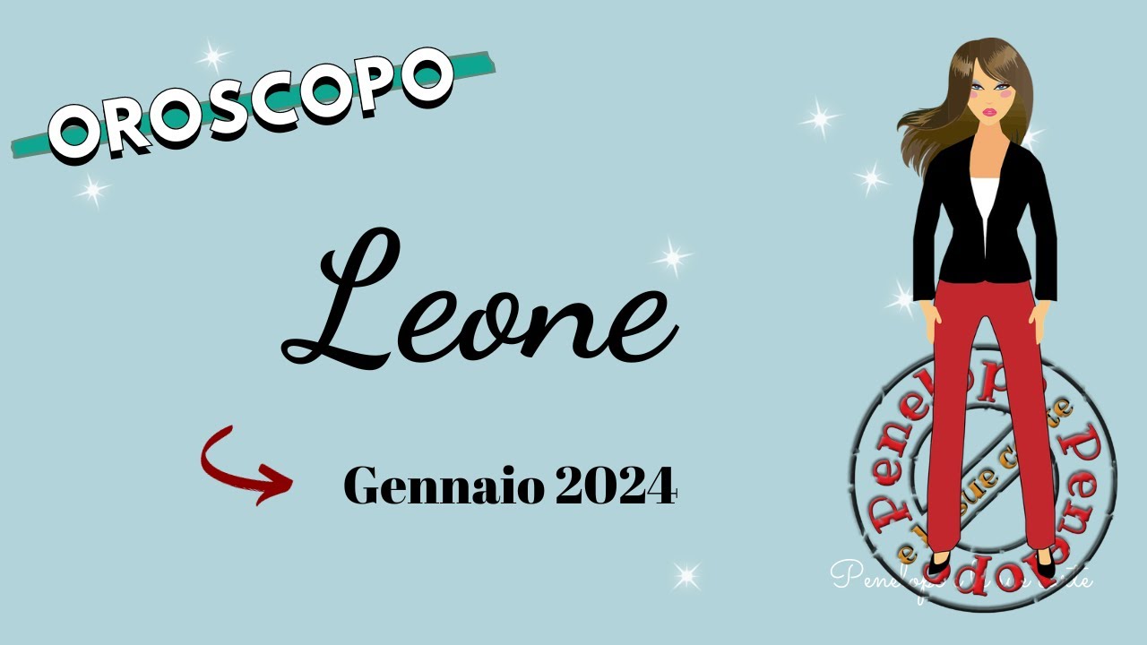 LEONE ♌️ OROSCOPO GENNAIO 2024 ⭐️ Cielo Del MESE 🌙 YouTube