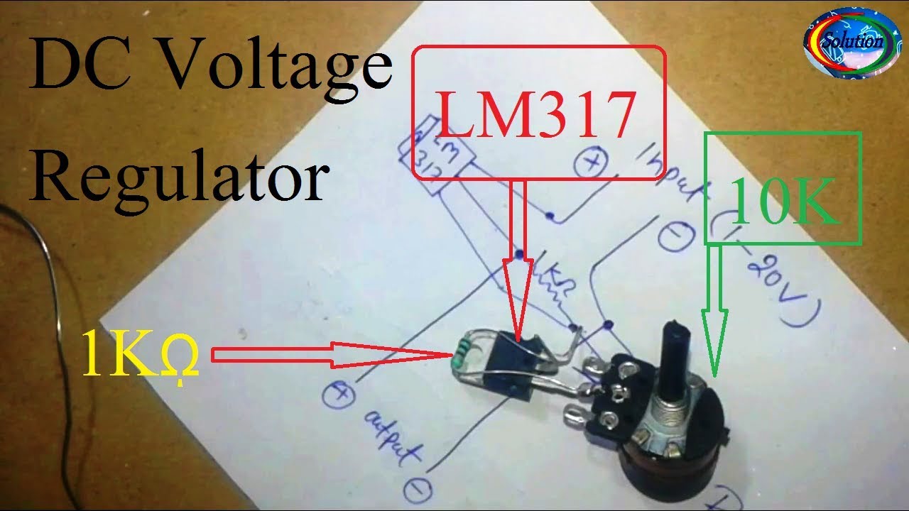 How to make DC Voltage regulator - YouTube