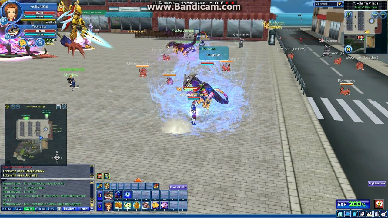 DMO - Ryudamon all evolutions and skills