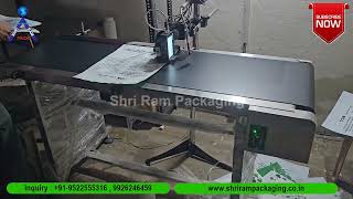 Digital Inkjet Batch Coding Machine with 16 inch conveyor for Mrp Exp date Batch printing