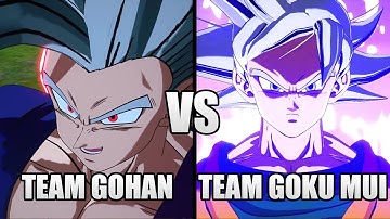 Team Gohan Beast VS Team Goku MUI (CPU VS CPU) - Dragon Ball Sparking! Zero Mods