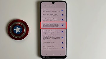 How to enable/disable screen hold when viewing on Samsung A22 Android 11