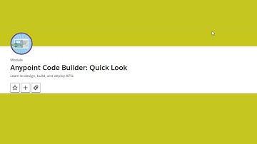 Anypoint Code Builder Quick Look Trailhead || Salesforce