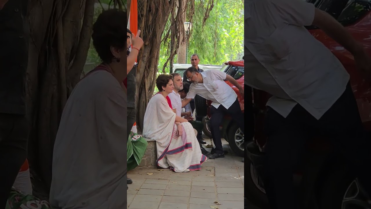 Rahul Gandhi | Priyanka Gandhi | बरगद के नीचे ज्ञानेश के खिलाफ धरना