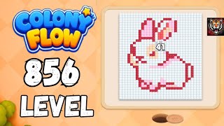 Colony flow Level 856 Walkthrough Solution
