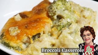 Old Fashioned Broccoli Casserole  From Scratch No Canned Soups