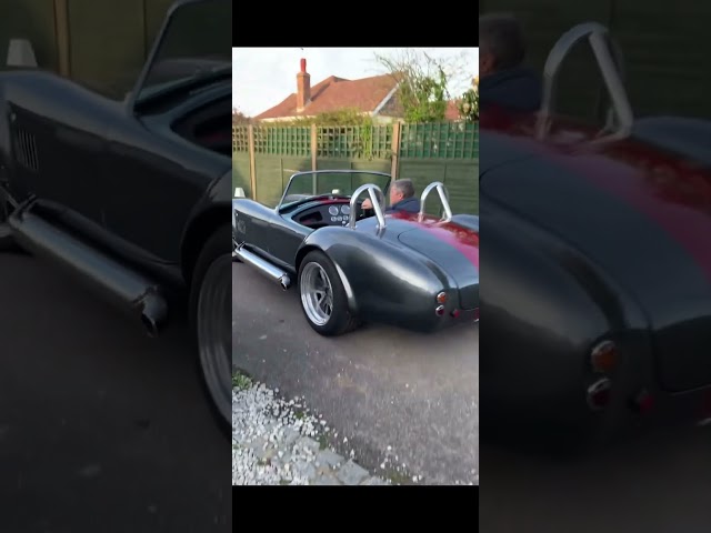 Steve’s first drive in his cobra that he’s spent many hours building!Thanks for the vid Steve #cobra