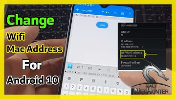 How to change WIFI mac address without computer 2021
