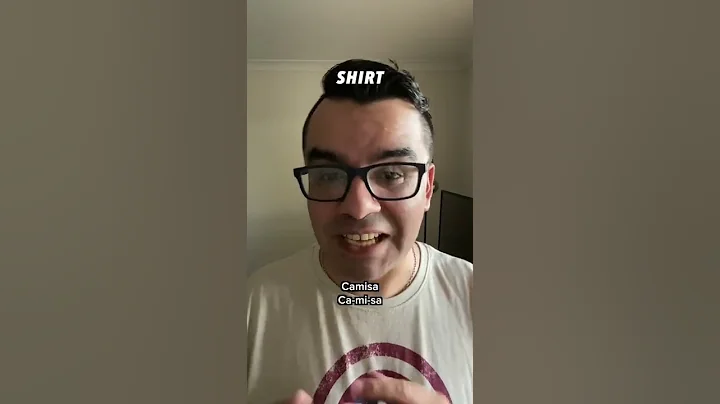 Learn 6 words in Spanish: Table, Door, Bicycle, Dress, Shirt, Store