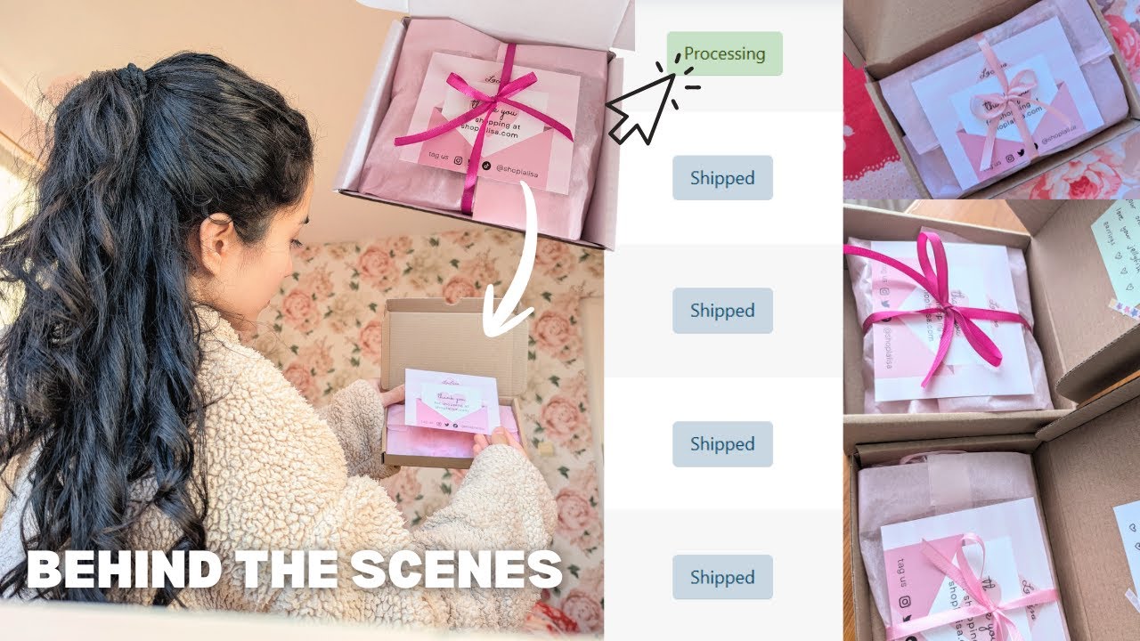 MY COMPLETE ORDER FULFILLMENT PROCESS: jewellery orders from start to finish