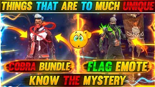 THINGS THAT ARE TO MUCH UNIQUE IN FREE FIRE😱🔥|| YOU DON'T KNOW ABOUT 😱|| GARENA FREE FIRE