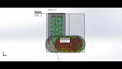 CFD Solidworks flow Simulation I flow analisys I mixing 2 liquid