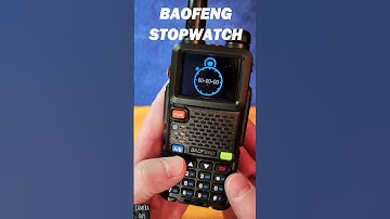 Baofeng Radio Tips Stopwatch Function #baofeng #baofeng5rm #baofengtips