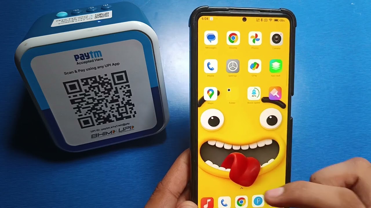 Paytm SoundBox — как проверить процент заряда батареи paytm soundbox