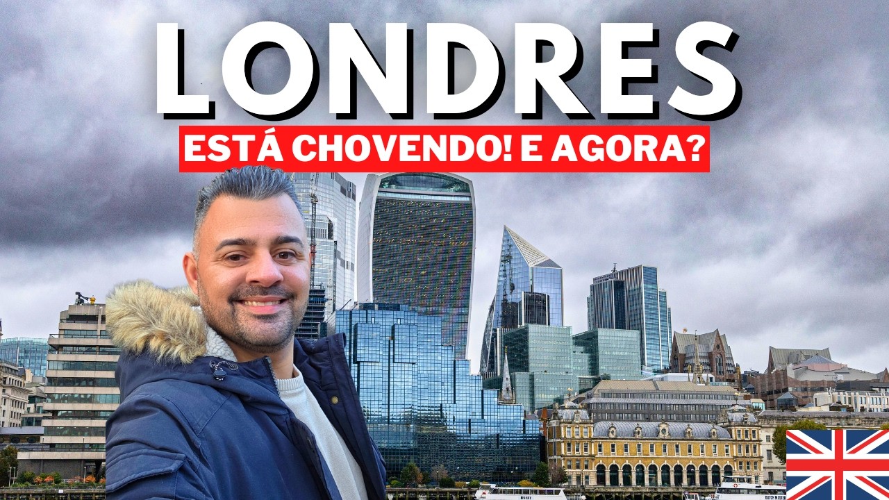 O que fazer em LONDRES com CHUVA | Roteiro IMPERDÍVEL de 1 dia