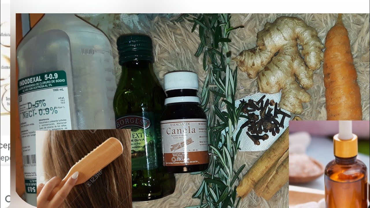 Gotero casero para detener la caida del pelo y llevar un