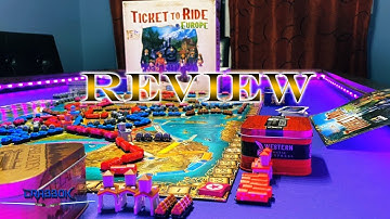 Ticket to Ride : Europe - 15th Anniversary Edition - Review
