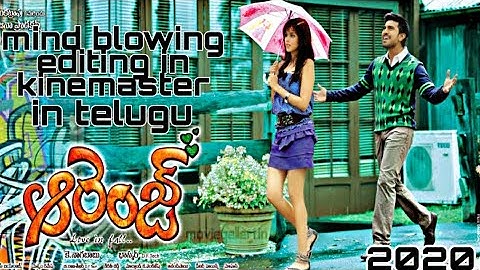how to create lyrics video for whatsapp status using kinemaster video editing in telugu in 2020
