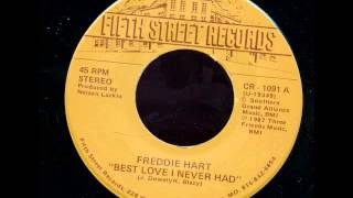 Freddie Hart "Best Love I Never Had" chords