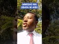 MWISHO WA UBAYA NI AIBU
