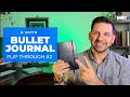 One Guy's Bullet Journal | Second Flip Through of A Man's Bullet Journal