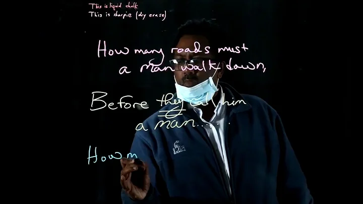 Rice University Lightboard - Low cost, professiona...