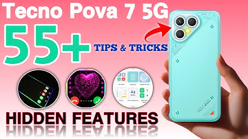Tecno Pova 7 5G Tips and Tricks | Hidden Features | Top 55+