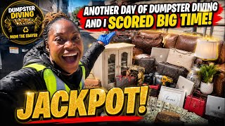 Dumpster Diving | Another Day of Dumpster Diving… Then I Hit the JACKPOT! 😱💰