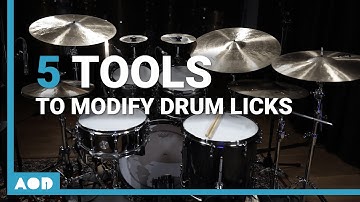 5 Simple Tools To Make Famous Drum Licks Your Own | Drum Lesson With Max Hofmann