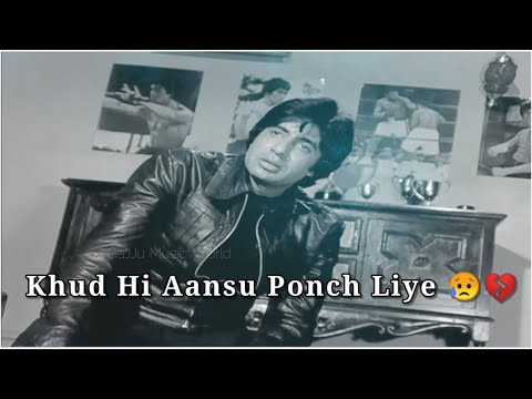 Amitabh Bachchan Sad Dialogue Very Sad Dialogue Whatsapp Status