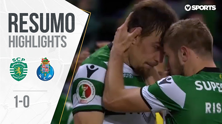 Highlights | Resumo: Sporting 1-0 FC Porto (Meia Final 2017/18)