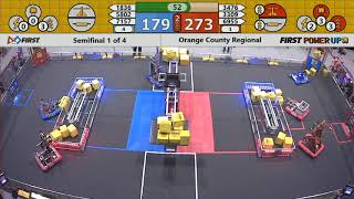 Semifinal 1 - 2018 Orange County Regional