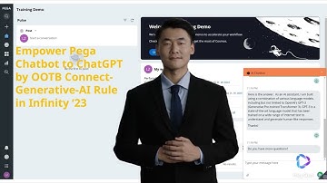 How to turn Pega Chatbot into ChatGPT by integrating with OOTB Connect-Generative-AI in Infinity 