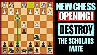 A NEW BRUTAL DEFENSE TO PUNISH THE SCHOLARS MATE 😮😮😮