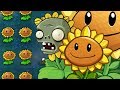 Ночной уровень без грибов // Plants vs. Zombies #25