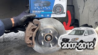 How to Replace Front Brake Pads on Hyuandai Santa Fe
