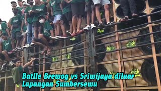 Detik2 Brewog Battle Sriwijaya Diluar Lapangan Sumbersewu 15 2022